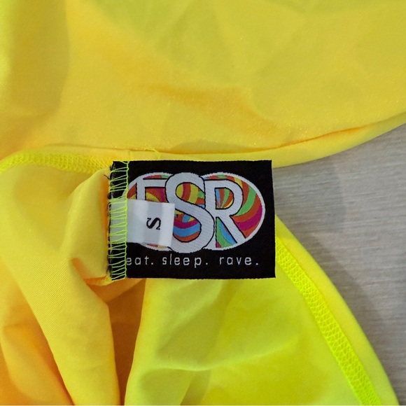 Eat Sleep Rave Neon Top - Picture 4 of 5